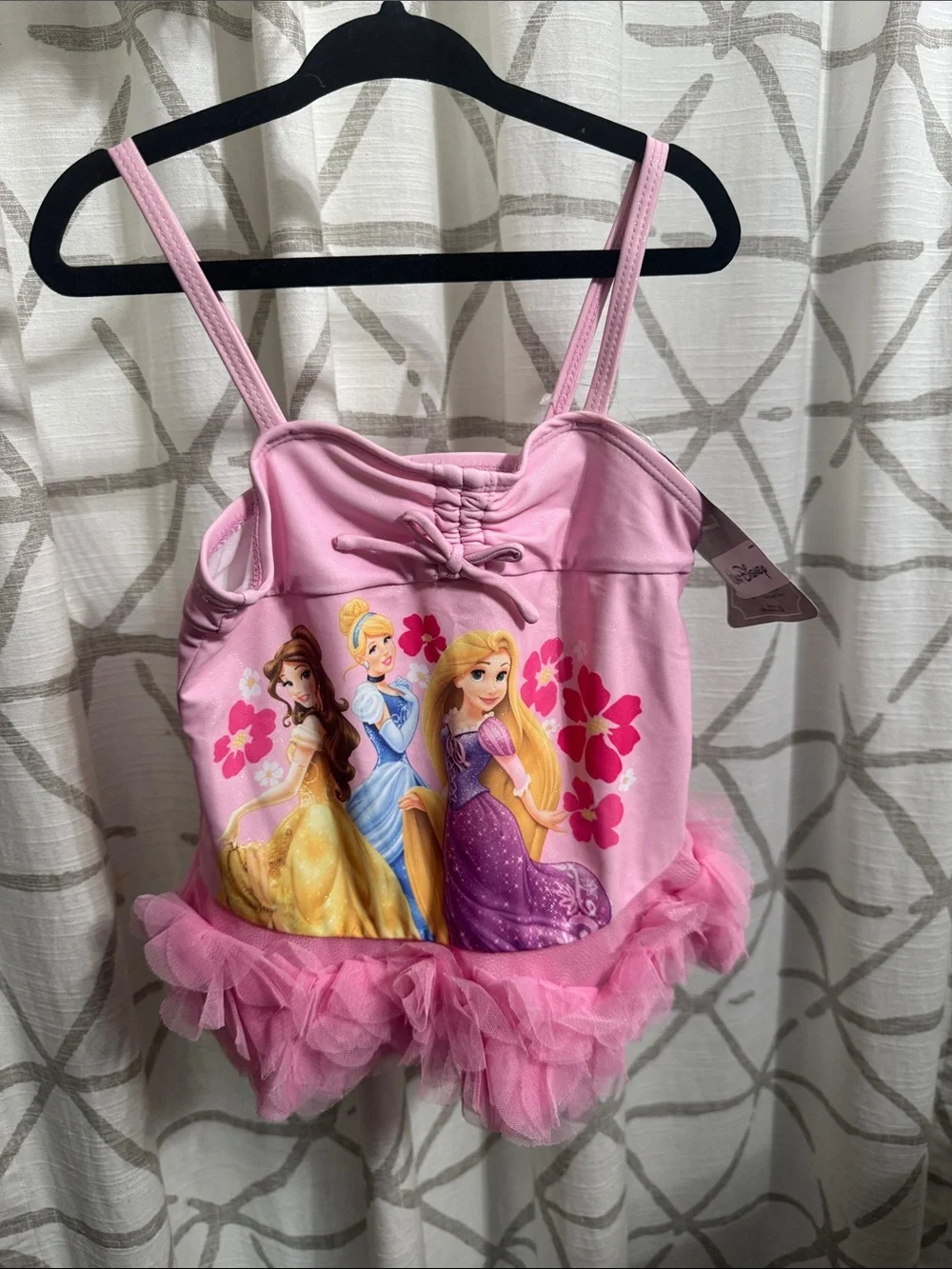 Disney Princess Pink Tutu Swimsuit for Kids